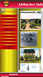 Mobile Screenshot of ahlbach-online.de